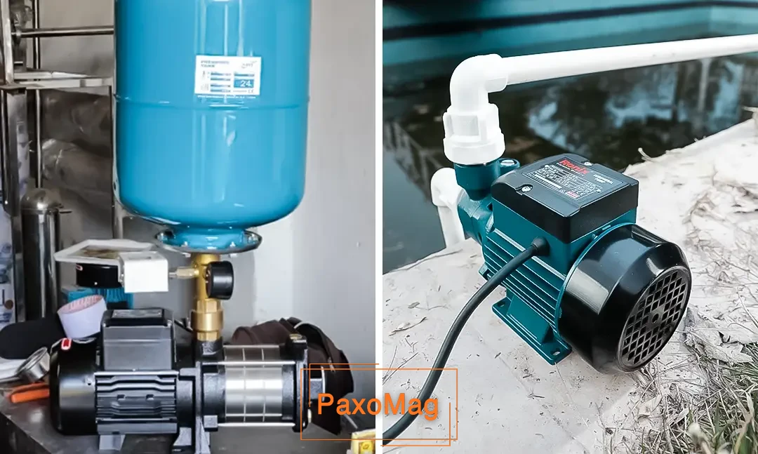 پمپ آب خانگی در دو مدل مخزن دارو بدون مخزن  