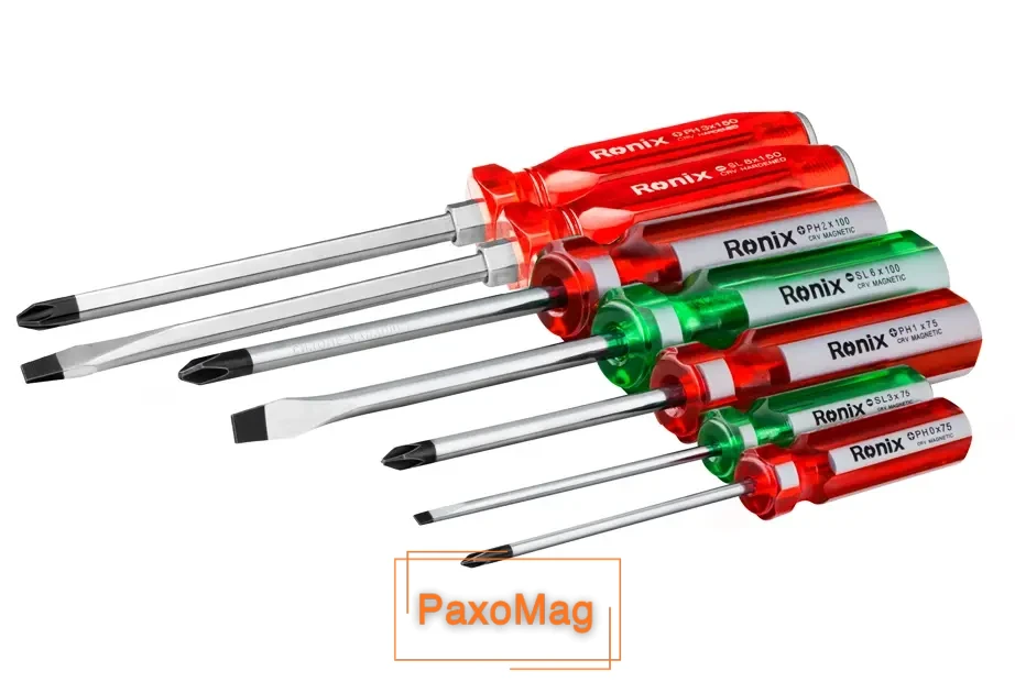 مجموعه پیچ گوشتی 7 عددی رونیکس مدل RH-2702