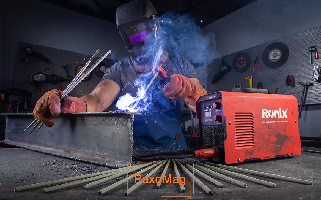 ۲۰ دقیقه جوشکاری بی وقفه با الکترود پنج