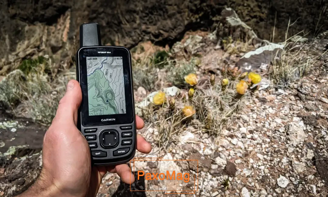 نقشه‌های توپوگرافی در دستگاه جی پی اس