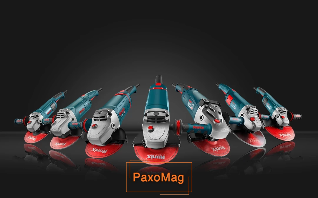 چیدمانی از فرز و دستگاه جوش رونیکس