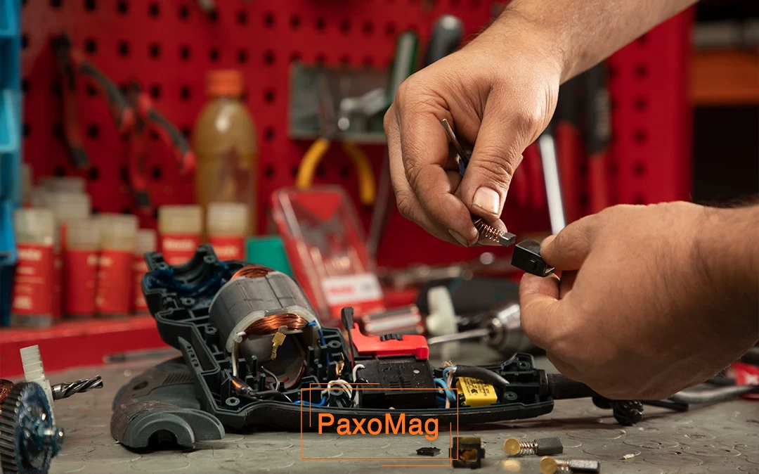 ذغال جدید را جایگذاری کنید.