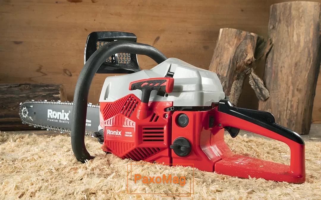 زنجیر در اره موتوری