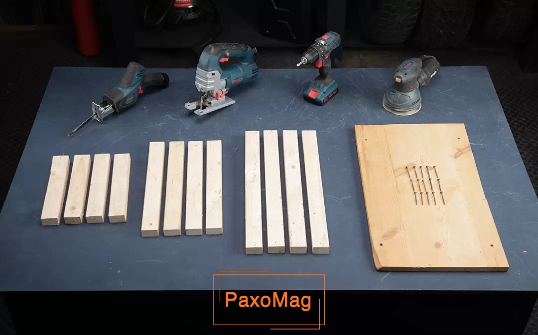 وسایل مورد نیاز ساخت میز چوبی  