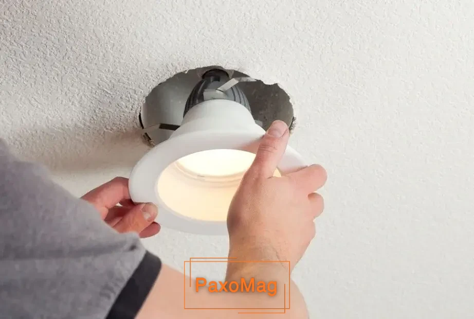 مراحل نصب لامپ هالوژن