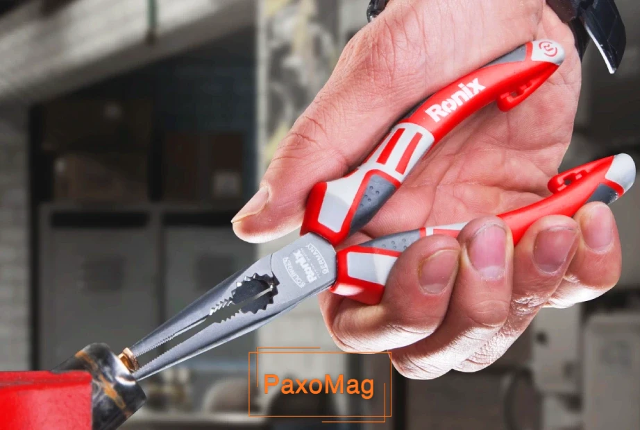 بازکردن پیچ زنگ‌زده با دم باریک