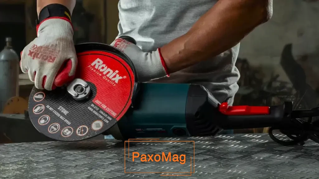 علت برعکس چرخیدن سنگ فرز