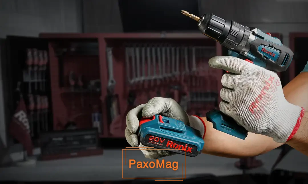 بازکردن باتری دریل شارژی