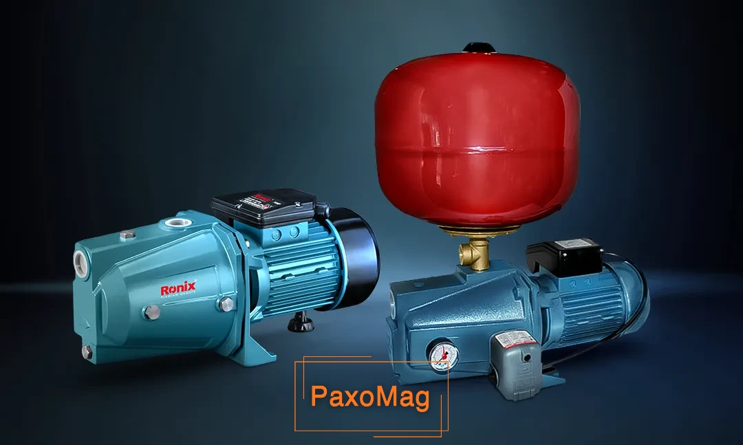 پمپ آب خانگی در دو مدل مخزن دارو بدون مخزن